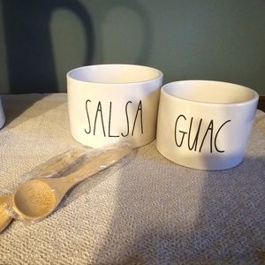 Guacamole and Salsa bowl set